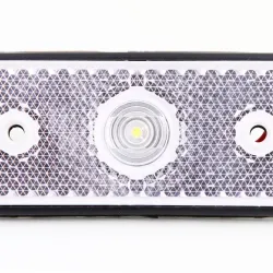 Ліхтар габаритний 110*45*30мм 1-SMD "ВЗА" з прокладкою білий