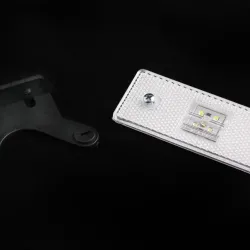 Ліхтар габаритний 110*40мм 4-SMD з кроншт. білий
