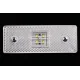 Ліхтар габаритний 110*40мм 4-SMD з кроншт. білий