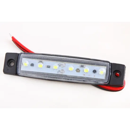 Ліхтар габаритний 96*21*8мм 6-SMD білий