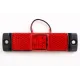 Ліхтар габаритний 130*32*15мм 4-SMD червоний