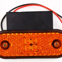 Ліхтар габаритний 116*44*17мм 4-SMD з кроншт. оранж.