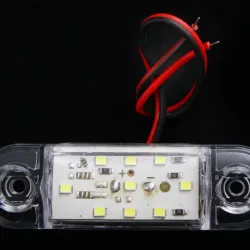 Ліхтар габаритний 88*25*13мм 9-SMD білий