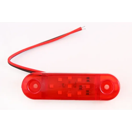 Ліхтар габаритний 88*25*13мм 9-SMD червоний