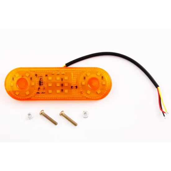Ліхтар габаритний 115*36*15мм 21-SMD оранж. "Auto light" + кріплення