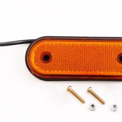 Ліхтар габаритний 118*44*11мм 20-SMD оранж. + кріплення