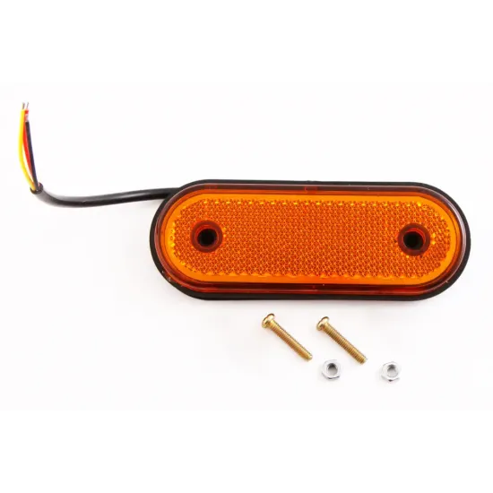 Ліхтар габаритний 118*44*11мм 20-SMD оранж. + кріплення