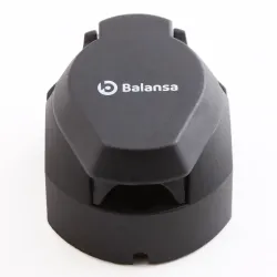 Роз'єм причепа пластм. вологозахищений "Balansa" мама 7+1 контактів
